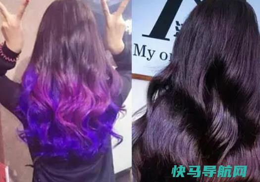 黑紫色染出来为什么是黑色？黑紫色能盖住白头发吗